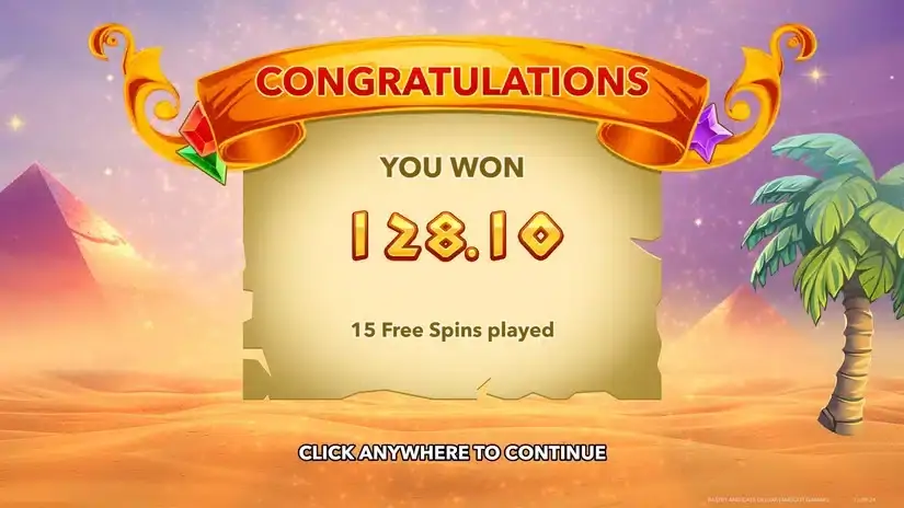 Bastet and Cats Deluxe slot screenshot 5