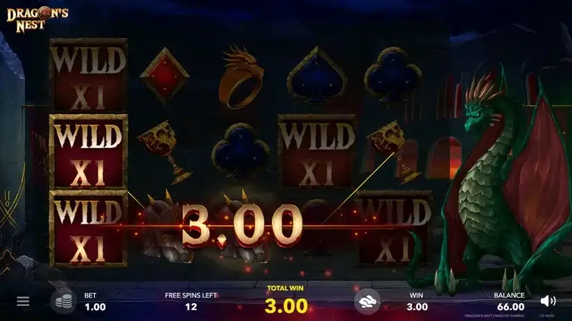 Dragon’s Nest slot screenshot 4