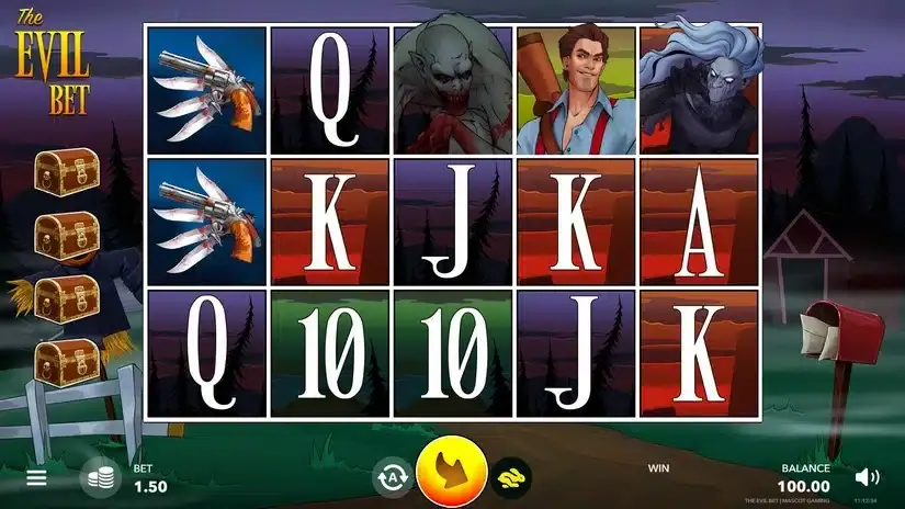 Evil Bet slot screenshot 1
