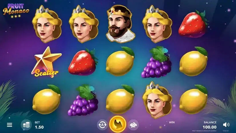 Fruit Monaco slot screenshot 1