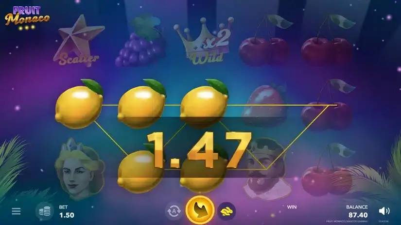 Fruit Monaco slot screenshot 4