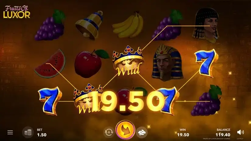Fruits of Luxor slot screenshot 5