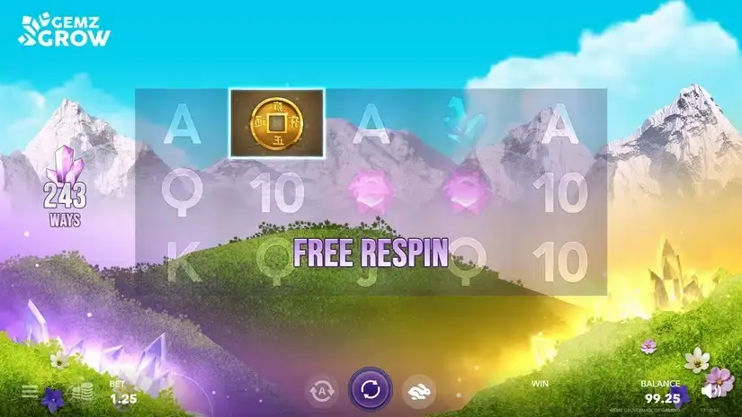 Gemz Grow slot screenshot 3