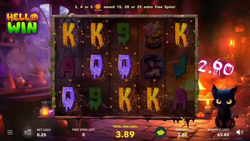 Hello Win! slot screenshot 4