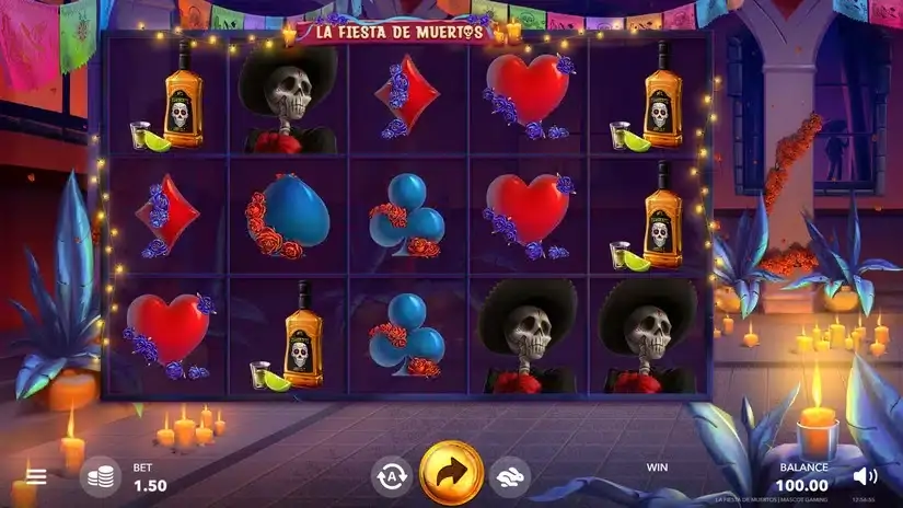 La Fiesta De Muertos slot screenshot 1