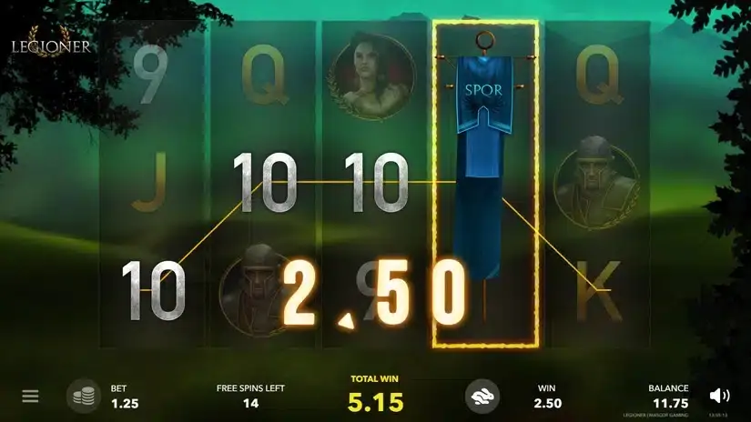 Legioner slot screenshot 4