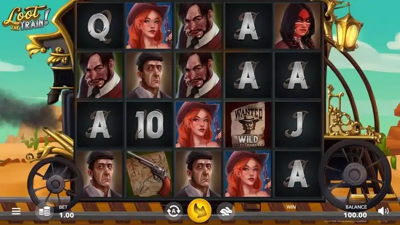 Loot The Train! slot screenshot 1