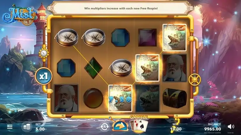 Mist slot screenshot 2