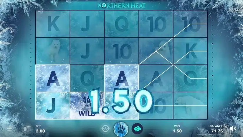 Northern Heat slot screenshot 3