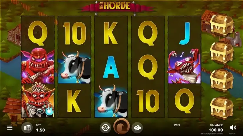 Red Hord slot screenshot 1