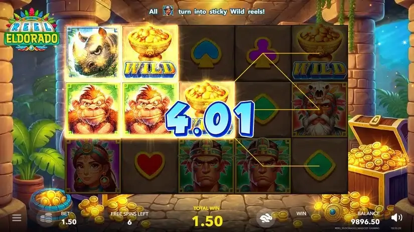 Reel Eldorado slot screenshot 4