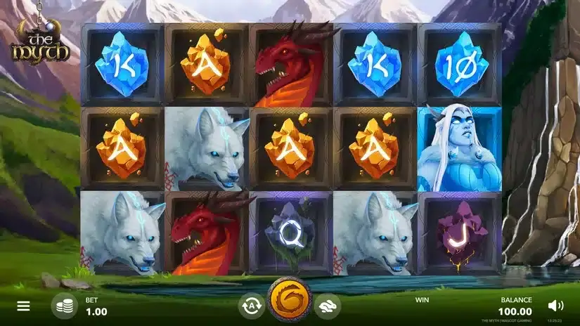 The Myth slot screenshot 1