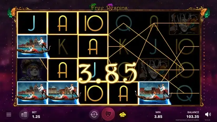 Venetian Magic slot screenshot 4