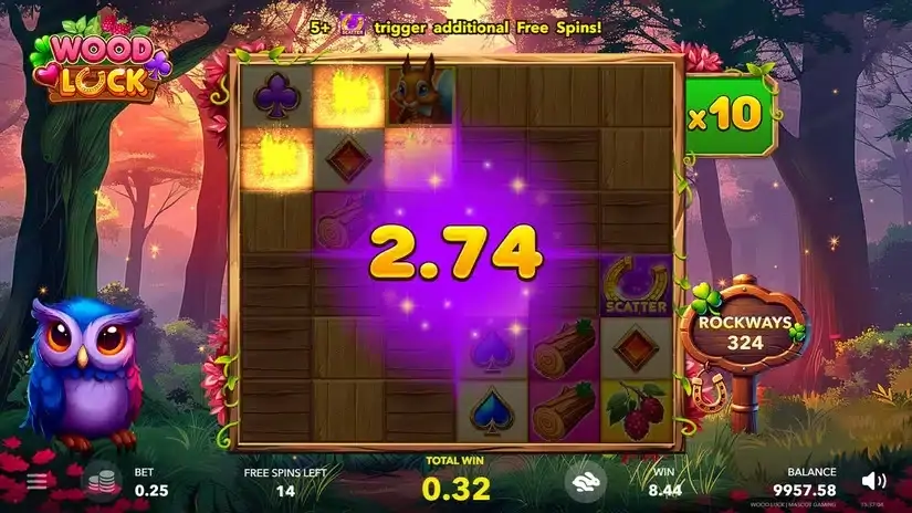Wood Luck slot screenshot 4