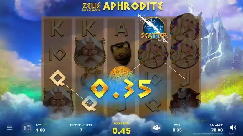 Zeus the Thunderer slot screenshot 3