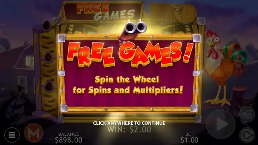 Rooster’s Revenge slot screenshot 3