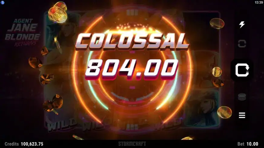 Agent Jane Blonde Returns slot screenshot 