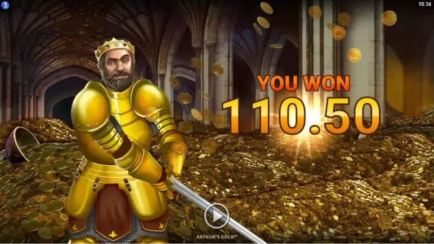 Arthur`s Gold slot screenshot 6