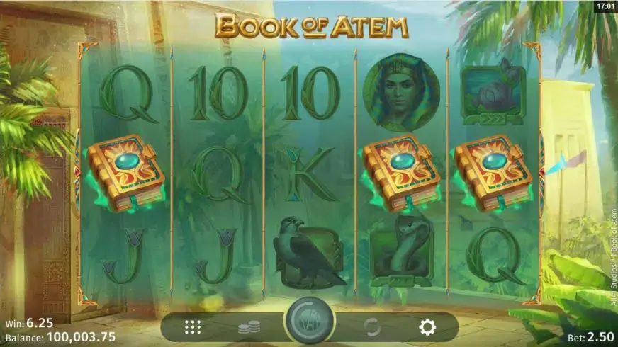 Book of Atem slot screenshot 2