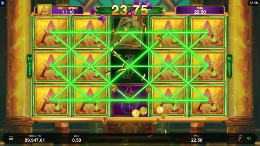Book of Oz Lock ‘N Spin slot screenshot 4