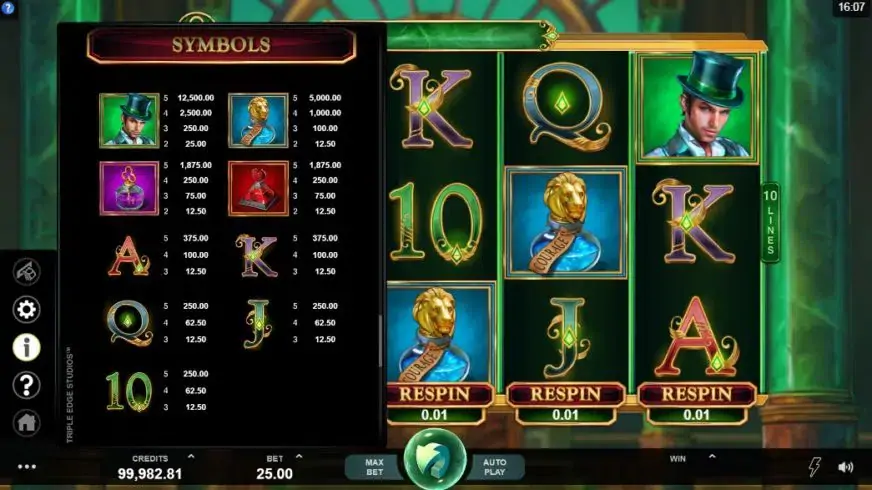 Book of Oz slot screenshot 4