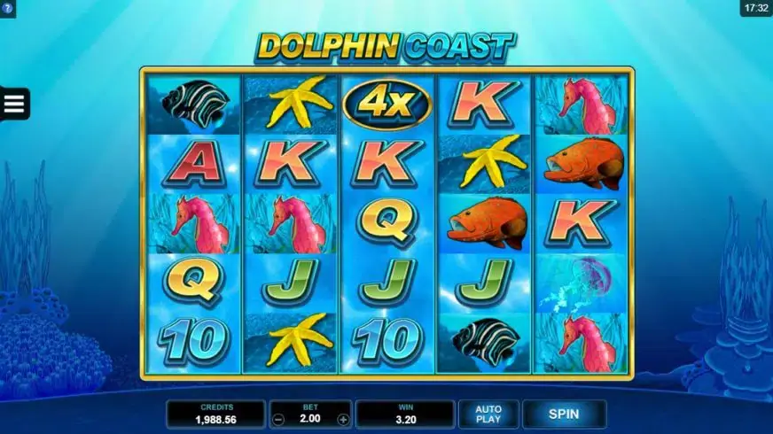 Dolphin Coast slot screenshot 4