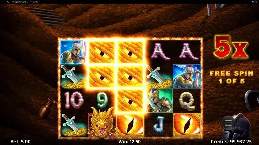 Dragon’s Cache slot screenshot 6