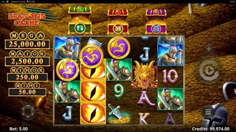 Dragon’s Cache slot screenshot 4