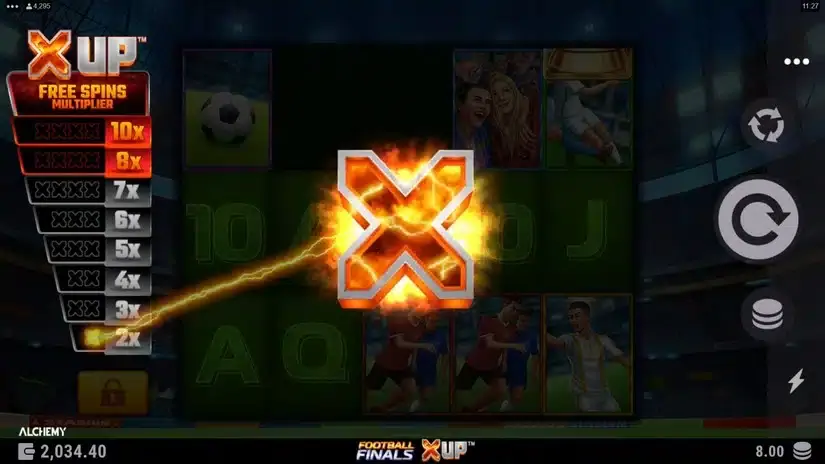 Football Finals X UP slot screenshot 5