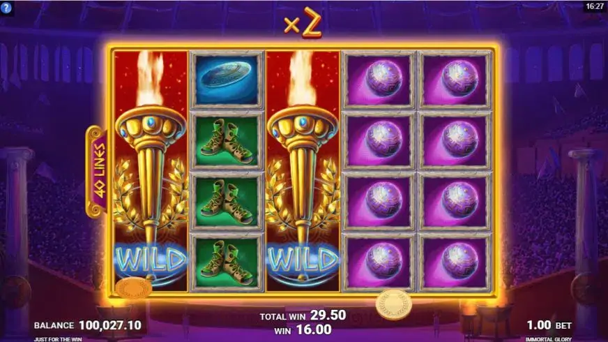 Immortal Glory slot screenshot 5