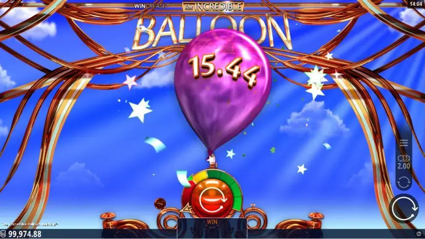 Incredible Balloon Machine slot screenshot 4
