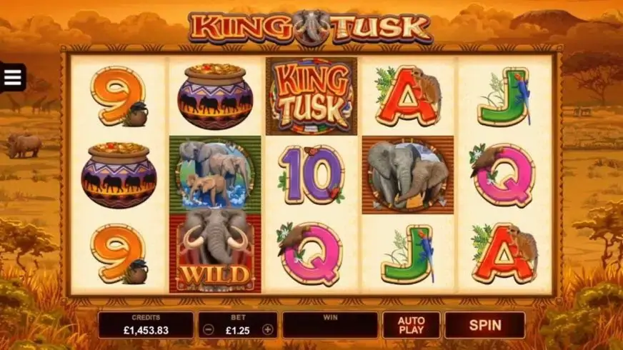 King Tusk slot screenshot 1