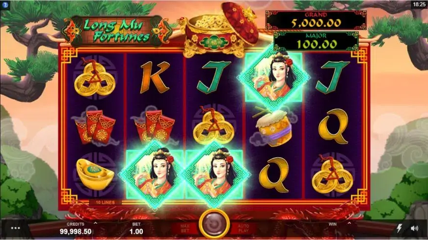 Long Mu Fortunes slot screenshot 3