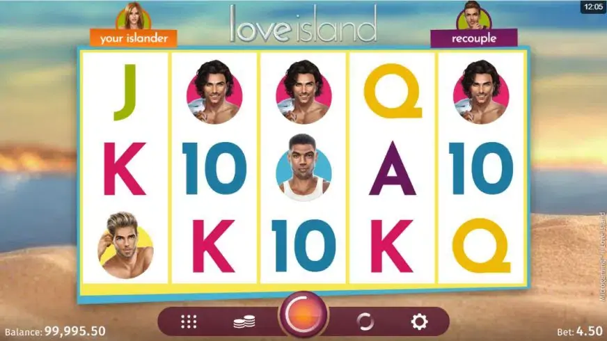 Love Island slot screenshot 1