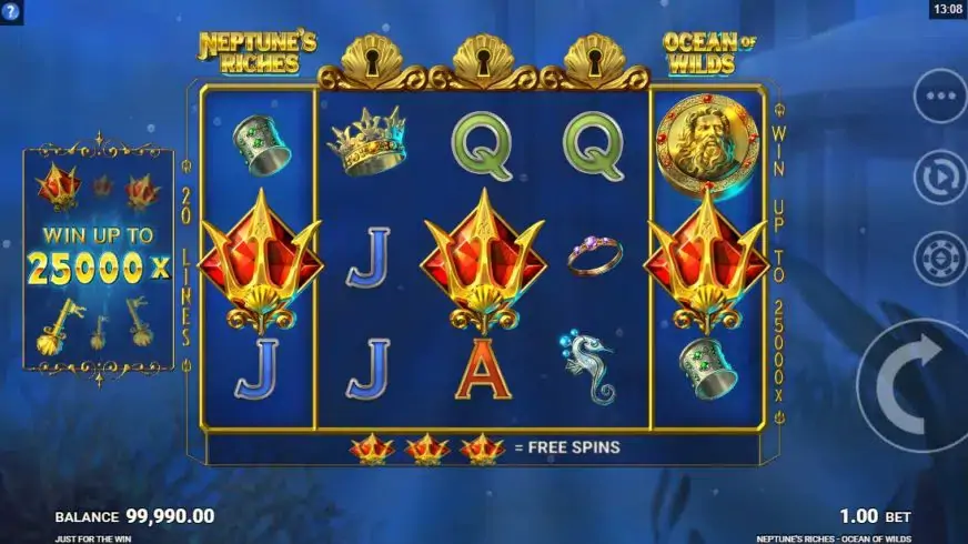 Neptune’s Riches: Ocean of Wilds slot screenshot 3
