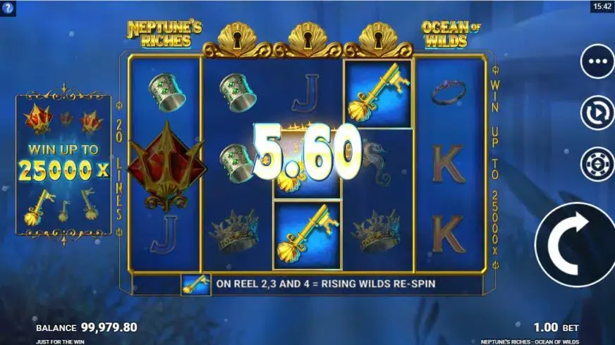 Neptune’s Riches: Ocean of Wilds slot screenshot 2