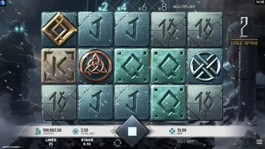 North Storm slot screenshot 4