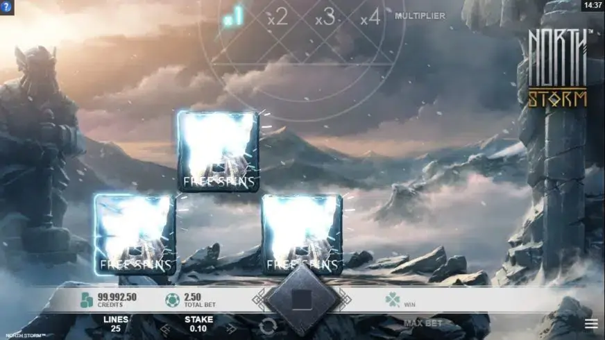 North Storm slot screenshot 2