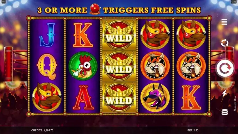 Numero Uno slot screenshot 1