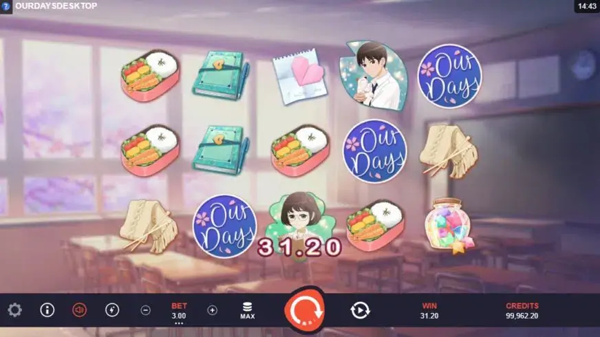 Our Days slot screenshot 