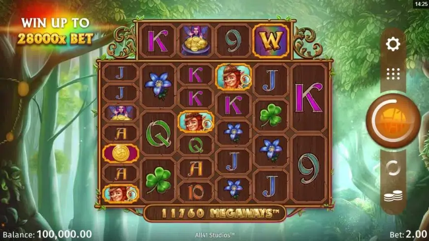 Shamrock Holmes Megaways slot screenshot