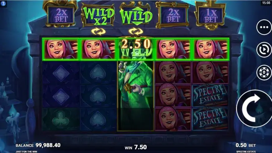 Spectre Estate slot screenshot 