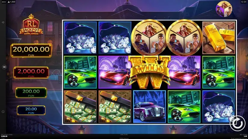 Spin City Lux slot screenshot 2