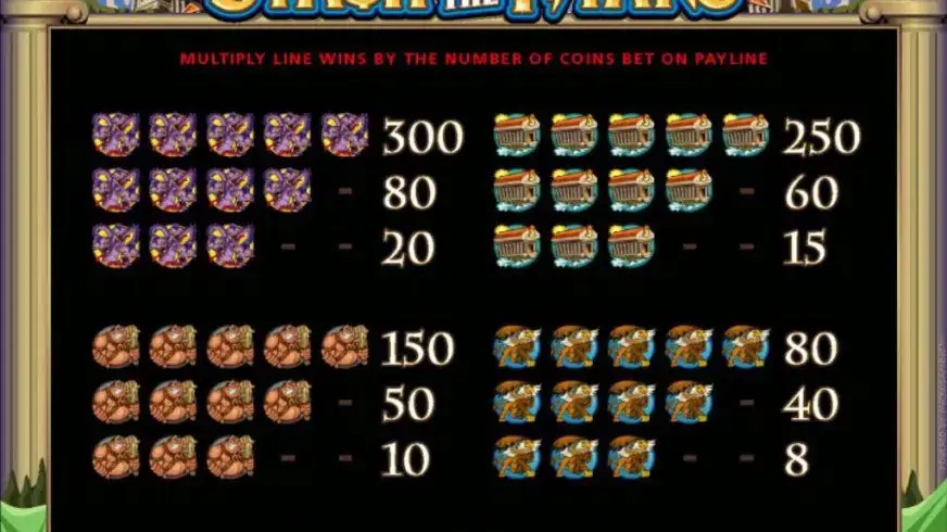 Stash of the Titans slot screenshot 2