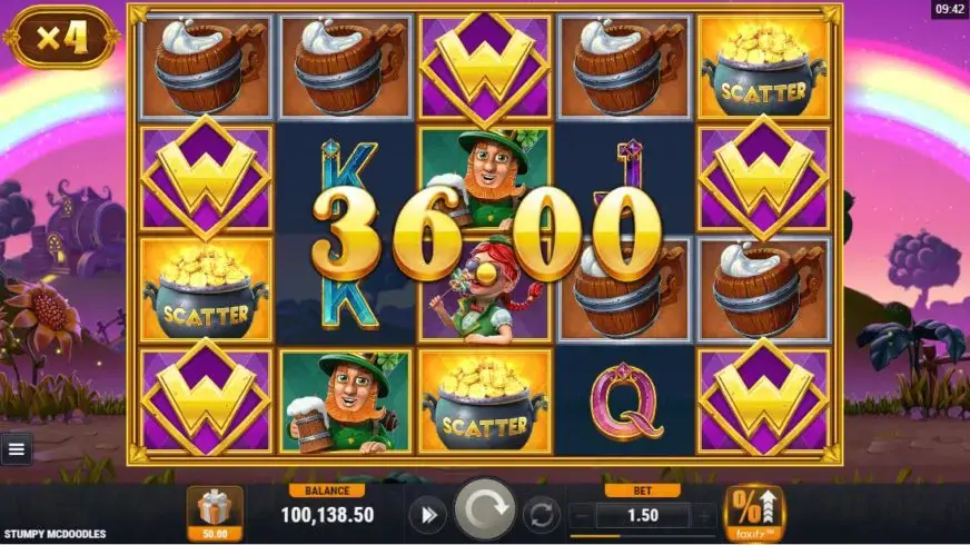 Stumpy McDoodles slot screenshot 2