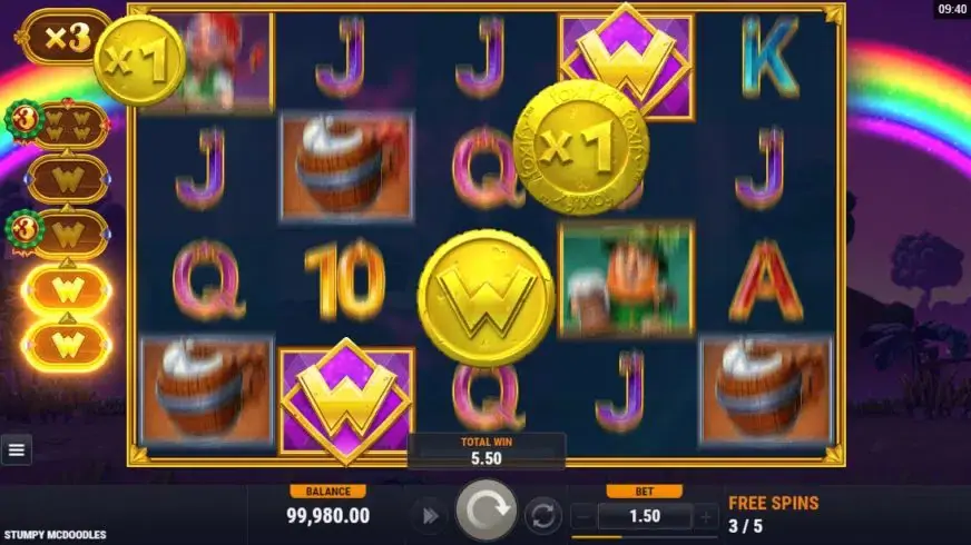 Stumpy McDoodles slot screenshot 4