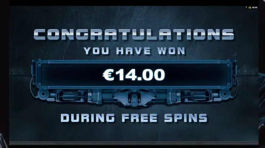 Terminator 2 slot screenshot 3