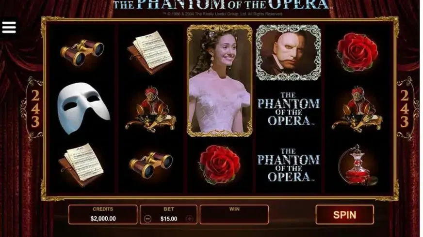The Phantom of the Opera slot screenshot 1