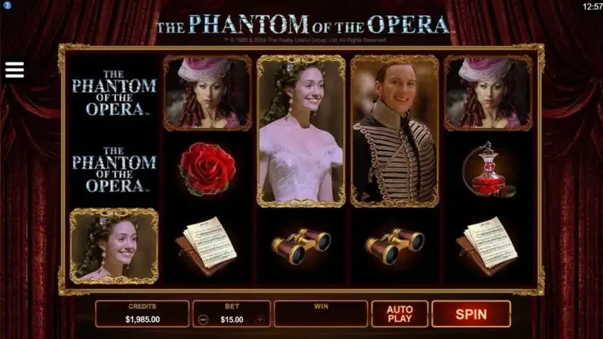 The Phantom of the Opera slot screenshot 6