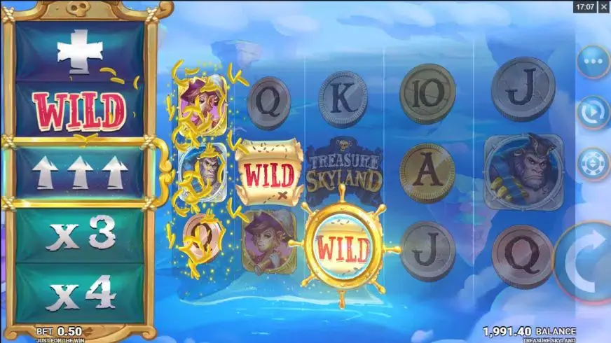 Treasure Skyland slot screenshot 2